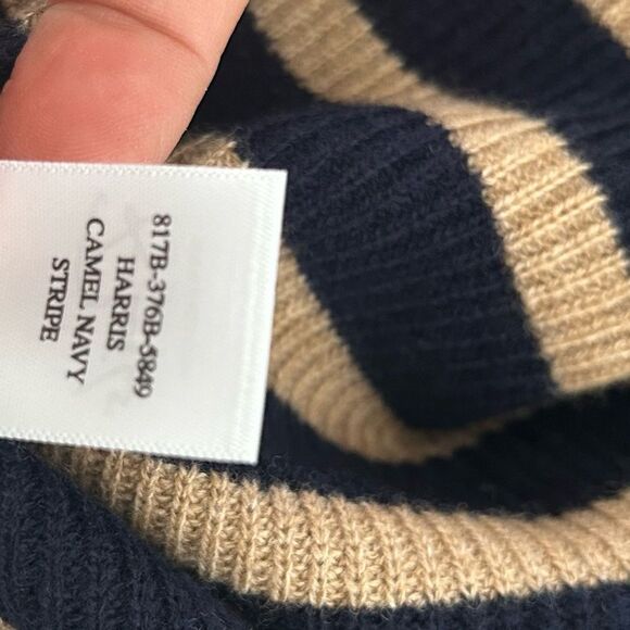 Rails Harris Sweater Camel Navy Stripe - Picture 10 of 13